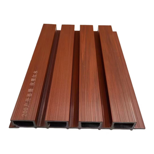 <span class=keywords><strong>Panel</strong></span> de Pared 3D Moderno para Exteriores, <span class=keywords><strong>Panel</strong></span> de Pared WPC Insonorizado, Impermeable y Resistente al Fuego, Características Plásticas - Product Image 1