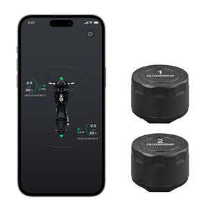 APP per cellulare per moto e auto, monitoraggio pressione pneumatici Bluetooth TPMS per veicoli a 2, 4 e 6 ruote - Product Image 3