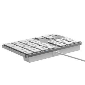 Có Dây Bàn Phím Số 34 Phím Di Động Numpad Bên Ngoài <span class=keywords><strong>Mini</strong></span> Slim Số Pad Kế Toán Tài Chính Numpad Cho Máy Tính Xách Tay Máy Tính Để Bàn - Product Image 3