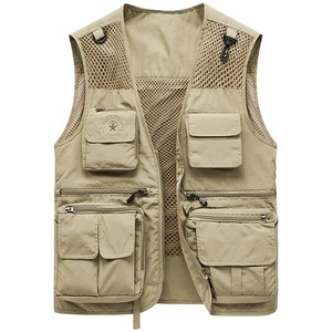 <span class=keywords><strong>Gilet</strong></span> de travail pour <span class=keywords><strong>homme</strong></span> multi-poches à séchage rapide, surdimensionné, photographe, <span class=keywords><strong>maille</strong></span> noire, utilitaire, coupe-vent, pêche <span class=keywords><strong>en</strong></span> plein air, <span class=keywords><strong>gilet</strong></span> pour <span class=keywords><strong>homme</strong></span> - Product Image 6