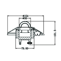 Veinasa XS-TBQ02A-RS485 Capteur de rayonnement solaire total Spectromètre à absorption atomique Capteur de première mesure conforme à la norme nationale de classe A