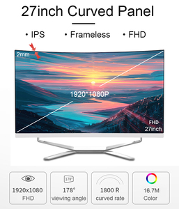 Core I7 AIO máy tính Gamer PC monoblock cong màn hình computadora 8GB 16GB 32GB RAM 1TB SSD nhà tất cả trong một PC - Product Image 6