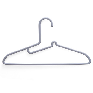 HeDouY Plastic Clothes Hanger White Gray Apricot Rectangle Hook Type For Clothes Trouser Tie Hangers - Product Image 5
