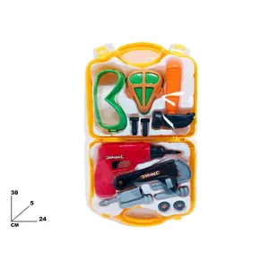 Brico <b>Tool</b> Set For Kids <b>With</b> Drill And Accessories 38x24x5 Cm Toy <b>Toolbox</b> - Product Image 1