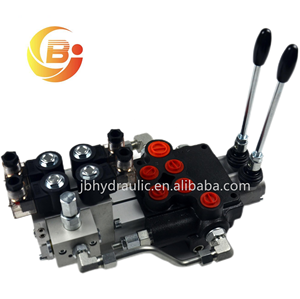Válvula de Control Hidráulico Eléctrico Direccional Monobloque Junbao P80-2, 80Lpm, 315Bar, para Tractor y Maquinaria Agrícola, OEM - Product Image 5