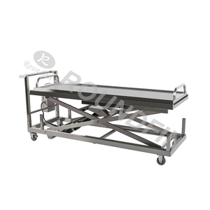 Carretilla Elevadora Eléctrica <span class=keywords><strong>para</strong></span> Cadáveres Roundfin, Elevador de Cadáveres con Altura Ajustable <span class=keywords><strong>para</strong></span> Uso Hospitalario y Funerario - Product Image 3