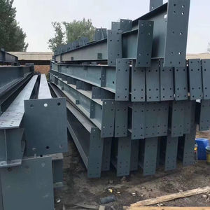 Structure en acier Q355B/Q235B à poutres en H pour bâtiments commerciaux et à grande portée, entrepôts et bureaux - Product Image 1