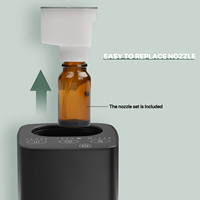 Intervalle de pulvérisation personnalisable 4000mAh batterie Ultra Fine brume plus petites particules capteur de vibration diffuseur d'arôme pour voiture maison