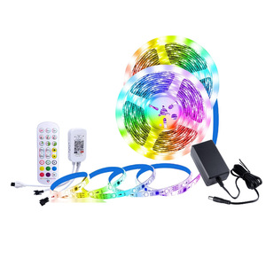 <span class=keywords><strong>Kit</strong></span> de bande lumineuse LED WS2811 Dream Color Magic Adressable Smart RGB APP <span class=keywords><strong>Controller</strong></span> Remote Adapter SMD5050 <span class=keywords><strong>Kit</strong></span> de bande LED - Product Image 2