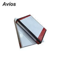 Carpeta de Anillas de PVC con Tapa Dura, Tamaño A4, Ecológica, para Archivar Documentos de Oficina