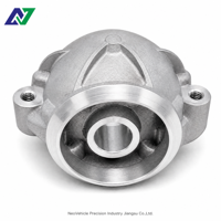 Cache-embout personnalisé en alliage d'aluminium moulé sous pression pour démarreur automobile, pièce de boîtier usinée CNC de précision OEM, filetage M12