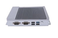 Mini PC Industrial Sin Ventilador J1900 de Cuatro Núcleos, DDR3, Doble LAN, Doble Pantalla, RS232, Voltaje Amplio para Automatización