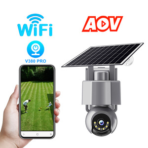 Cámara IP CTTV de 4MP con Energía Solar, Visión Nocturna PIR, <span class=keywords><strong>V380</strong></span> <span class=keywords><strong>Pro</strong></span>, Protección de Seguridad CCTV, Aplicación <span class=keywords><strong>V380</strong></span> <span class=keywords><strong>Pro</strong></span> - Product Image 2