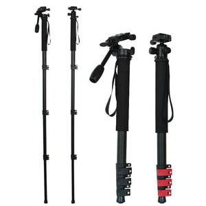 Monopié Profesional para Cámara de Video, Bastón de Fotografía Ajustable con Cabezal de Bola para Cámaras DSLR Canon, Nikon, <span class=keywords><strong>Sony</strong></span> y Videocámaras - Product Image 1