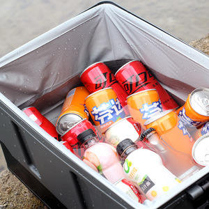 Yibashou Foldable <b>Storage</b> <b>Box</b> Inner Bag PVC <b>Waterproof</b> For Car Outdoor Camping Use - Product Image 4