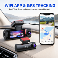 Caméra embarquée 3 canaux 4K Ultra HD avec moniteur de stationnement, vision nocturne, détection de mouvement, enregistrement en boucle, WiFi et application - Vente en gros