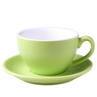 Tasse à expresso en porcelaine épaissie écologique et colorée pour café concentré, espresso, latte art, cappuccino