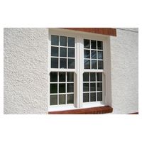 Ventana Corredera Vertical de PVC Resistente a los Rayos UV Prima, Sistema de Ventana Colgante Hermética e Impermeable para Zonas Costeras