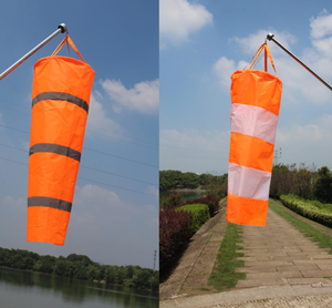 Manchon de vent en nylon Rip-Stop pour aéroport, avec ceinture réfléchissante, pour mesures extérieures, idéal pour aéroports, fermes et parcs - Product Image 5