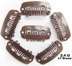 24 millimetri 1000pcs Clip di <span class=keywords><strong>Capelli</strong></span> della Parrucca Strumento di Clip A Scatto In Metallo di Figura di U clip per le estensioni dei <span class=keywords><strong>capelli</strong></span> - Product Image 5