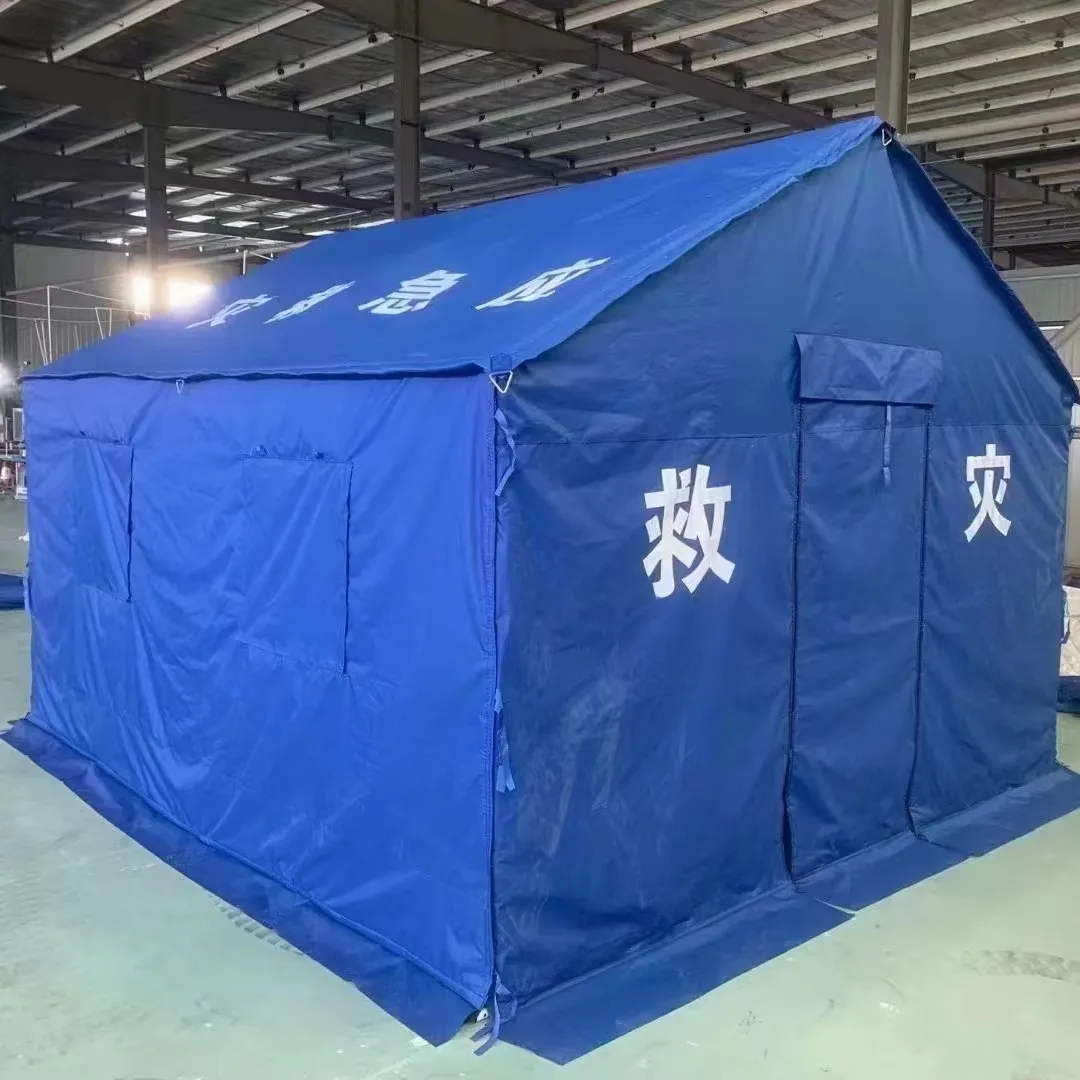Emergency Tent for Disaster Relief and Survival Situations - Waterproof and Windproof Portable Shelter for Outdoor