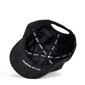 Casquette de baseball en daim à 5 panneaux brodée en 3D avec strass, personnalisable pour votre logo – Vente en gros ODM/OEM de haute qualité - Product Image 5