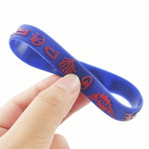 Pulsera Deportiva Promocional de Silicona, Brazalete de Silicona Personalizado, Pulseras de Alta Calidad con Logotipo - Product Image 5