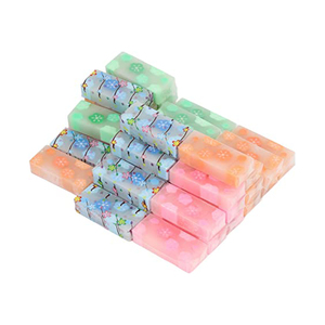 Gommes à effacer en PVC pour enfants, style fleur, fournitures scolaires promotionnelles pour enfants, personnalisées 2B - Product Image 2