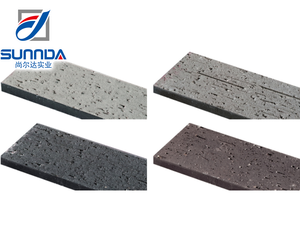 Mộc Mạc bên ngoài khuôn clinker gạch đỏ gạch đá gốm vật liệu đất sét sàn tường lát gạch bề mặt mờ chịu lạnh ngoài trời - Product Image 2