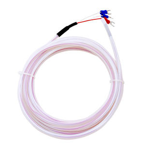 K-Type RTD Waterproof <b>Temperature</b> <b>Sensor</b> Probe Thermocouple for Teflon PT100 Acid Alkali Resistant Corrosion-Proof - Product Image 1