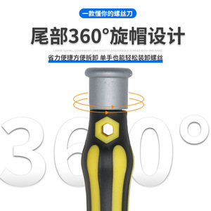 12-In-1 Multi-Functional <b>Screwdriver</b> <b>Set</b> Steel Magnetic Repair Tools With Nickel Plated <b>Bits</b> For Diy Household Use - Product Image 3