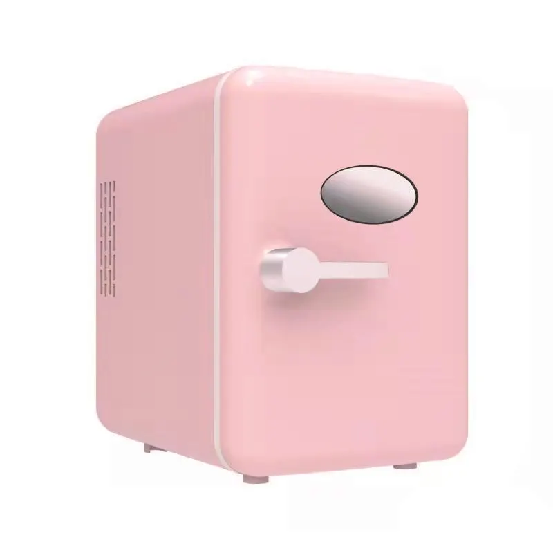 Refrigerador pequeño para cosméticos de coche, mini nevera con calentador