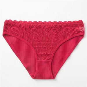 Braguitas de Encaje Baratas al por Mayor, Suaves y Cómodas, 95% Algodón, Bikini para <span class=keywords><strong>Chicas</strong></span> Jóvenes, Ropa Interior de Alta Calidad en Oferta - Product Image 5