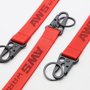 Personalized Car Wrap Brands Grand Opening Ceremony Gifts Custom Jacquard Durable Nylon Keychain <b>Lanyards</b> - Product Image 3