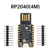 Carte de développement de microcontrôleur double cœur double architecture RP2040 RP2350, module mini USB-A avec mémoire Flash 4M/16M, intégration facile