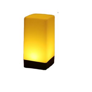Custom Customizable LOGO square Monochrome or RGB Color <b>Rechargeable</b> <b>Table</b> <b>Lamp</b> Night Light for bar Party Ktv Restaurant Party - Product Image 1