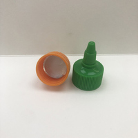 Vert Cosmétique Non Déversement Bouchon Personnalisé Bouteille Twist Off Top Capuchon Supérieur En Plastique Long Buse Bec Bouchon 28/410