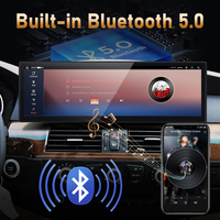 Lecteur multimédia Android pour voiture de 14,9 pouces, navigation GPS, unité principale pour BMW Série 5 E60 E61, CarPlay sans fil, tableau de bord Android
