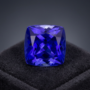 พลอย tanzanite ทรงหลวมทำจากธรรมชาติขนาด5มม. ได้รับการรับรองจากผู้ผลิต - Product Image 4