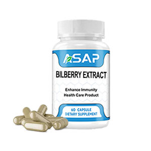 OEM ODM อาหารเสริมสมุนไพรแคปซูลสารสกัดจาก Bilberry พร้อมสารสกัดจากผิวองุ่น - Product Image 1