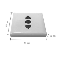 Moteur de porte automatique à fréquence 433/315 MHz, télécommande sans fil pour ouvre-porte et porte roulante, interrupteur mural