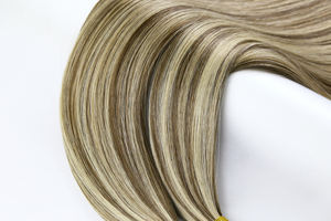 Timide personnalisé I Tip Blonde Extensions de cheveux humains 24 pouces Extensions de cheveux avec point culminant pour fille à la mode - Product Image 5