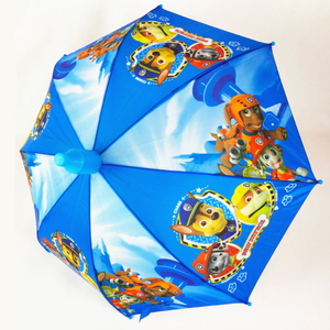 Wholesale High Quality Anti Dripping Cute Cartoon Character Straight <b>Umbrella</b> for Kids Polyester Plastic Handle - Product Image 5