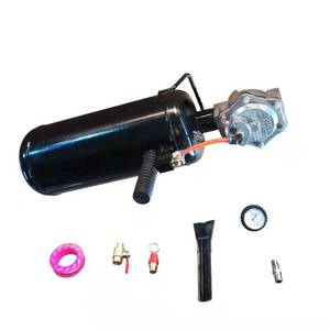 Kit de gonflage de pneus 9L avec <span class=keywords><strong>valve</strong></span> de contrôle manuelle, <span class=keywords><strong>pression</strong></span> de fonctionnement de 0,6 à 0,8 MPa, alliage d'aluminium et acier 304, non assemblé - Product Image 1