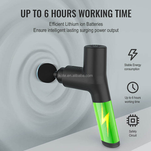 Pistola de Masaje Térmica Portátil, Recargable, 4000mAh, 6 Velocidades, Masajeador Manual para Aliviar el Dolor Muscular Corporal - Product Image 5