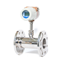 Low Pressure Drop 4-20mA Digital Thermal Gas & Air Mass Flow Meter for Argon Nitrogen Hydrogen Helium with OEM Support
