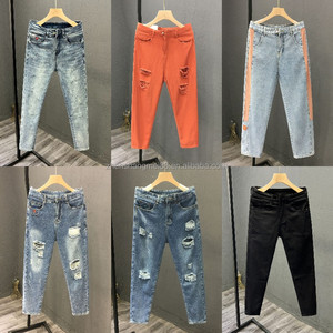 Chất Lượng Cao 100% Cotton Người Đàn Ông Của Quần Jean 2025 Mùa Hè Rửa Mỏng Cộng Với Kích Thước Lỏng Phù Hợp Với Thời Trang Dạo Phố Hip Hop Cao Phong Cách Đường Phố Bán Buôn - Product Image 4