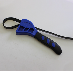 Clé à sangle en caoutchouc multi-usages de 6 pouces et 8 pouces, clé à filtre à huile réglable - Product Image 3
