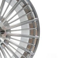 Rines de Aleación Forjados Multirradio en Plata Pulida TXING, de 18-20 Pulgadas, 5x112, Compatibles con Mercedes Clase C, E y S