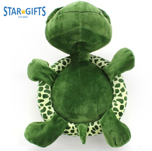 Peluche di Tartaruga Marina in Offerta, Morbido Pupazzo di Tartaruga con Guscio Maculato Unico, Adorabile Peluche Animale Marino <span class=keywords><strong>per</strong></span> Bambini e Adulti - Product Image 6